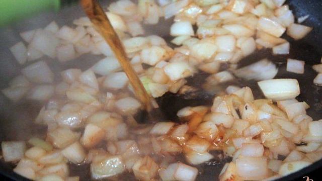 Гуляш из свинины  тыквы по-немецки