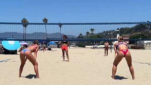 Пляжный волейбол. Девушки 5