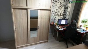 Шкаф купе с антресолью | Дуб сонома