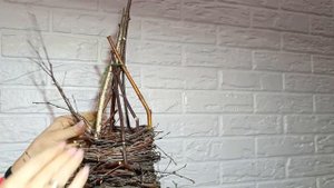 🎄НОВОГОДНИЕ ПОДЕЛКИ. ЁЛКА из веток СВОИМИ РУКАМИ. Новогодний декор. 💥DIY Christmas trees.