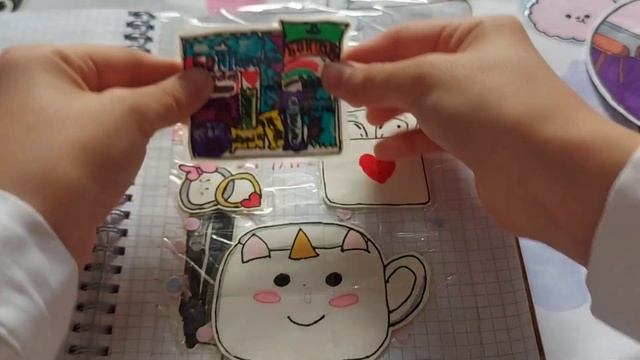 Что я ем за день 😋самые красивые наклейки🤩Распаковк
