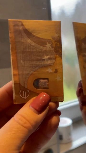 50€ Денежные купюры их знаки и символы @viktoriiahaismann  #4k #де