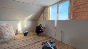 Надежное утепление фронтона мансардного этажа | Утепл