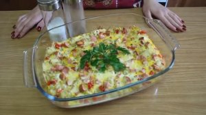 Фриттата итальянский омлет. Вкусный завтрак!