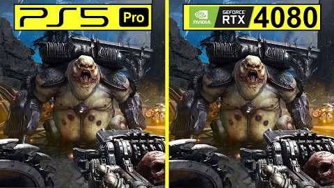 DOOM: The Dark Ages - Сравнение графики на PS5 Pro и ПК с RTX 4080 (Cycu1)