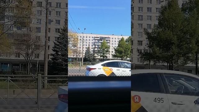 На троллейбусе номер 27 от моста до Белградской улицы