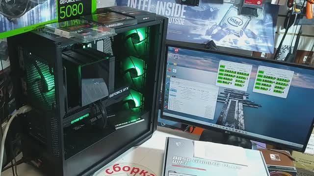 ПК за 275т₽. Андерволт Ryzen 7 9800X3D при охлаждении DeepCool AK620. Обзор Palit RTX 5080 GAMINGPRO