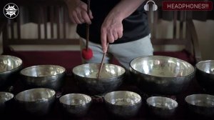 15 Healingbowl® Professional Himalayan Pearl® set