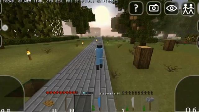 Survival craft 2 ОНЛАЙН .Сервер «Bikkuri».Чтобы попасть на сервер переходи в по ссылке в описание.