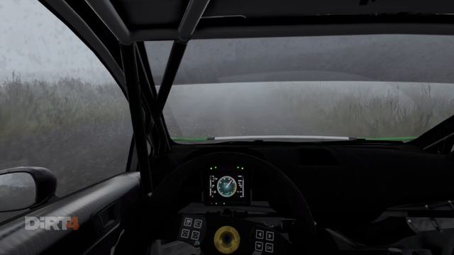 DiRT 4 жестокое ралли в туман