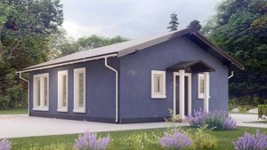 Проект частного дома Венто-1