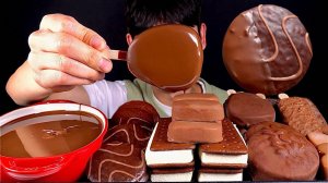 МУКБАНГ: КОРЕЙСКИЕ МОРОЖЕНКИ С ШОКОЛАДОМ