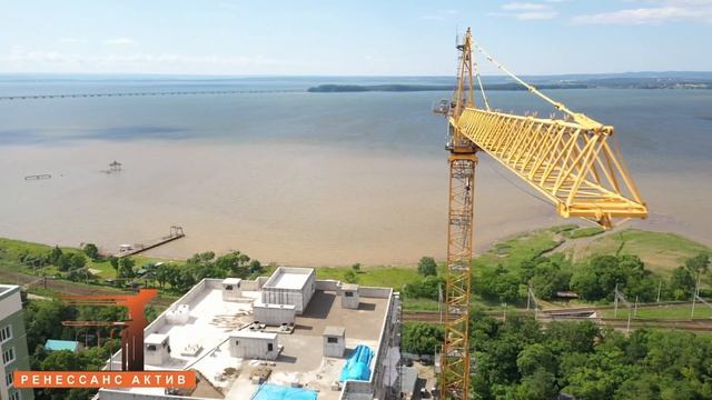 Отчёт о ходе строительства ЖК "Ренессанс", июль 2020