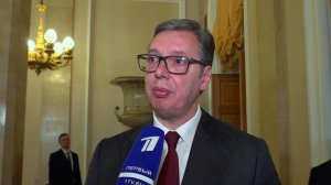 Вучич на встрече с Путиным заявил, что нельзя допускать ревизии истории