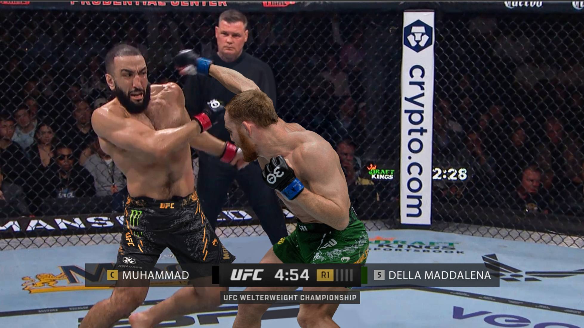 НОКАУТ ГОДА С УДАРА?! Бой Белал Мухаммад VS Джек Делла Маддалена UFC 315 / Смотреть Прямой Эфир