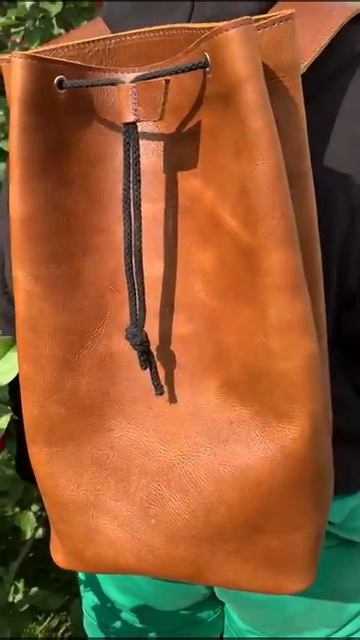 рюкзак из кожи ручная работа смотреть онлайн