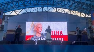 Елена Любарец - День Победы в городе Бологое 2025