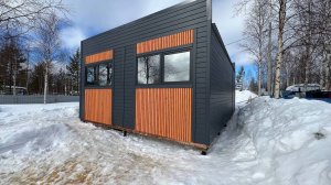 Баня в стиле LOFT 5х8 м. в г. Ноябрьск
