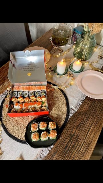 в ТАНУКИ новое меню и горячие промокоды на заказ! 😍🍣?
