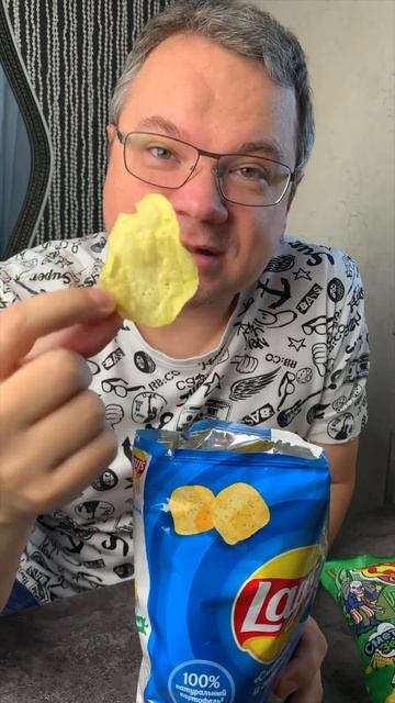 Какие чипсы вкуснее Лава Лава или Лэйс? # чипсы #лавал? смотреть онлайн