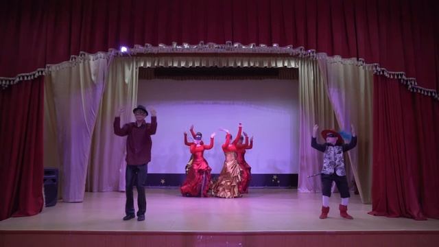 Эстрадный танец "Mascarada española" творческая студия неслышащих детей "Ритм и Мы" смотреть онлайн