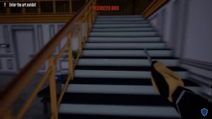 Как пройти музей по стелсу в игре One armed robber