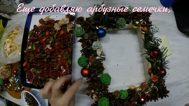 МК Композиция "Снеговик". Своими руками. смотреть онлайн