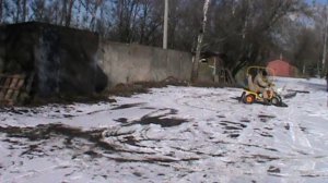 Самодельный квадрик БИНЧ-3 Малыш, разбушевался. ч.2.