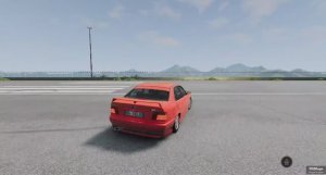 BeamNG.drive лютый дрифт на бнв E36
