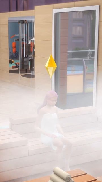 Сауна: пар который убивает в Sims4 #shorts