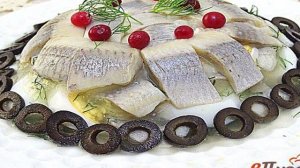 Закуска из сельди в желе