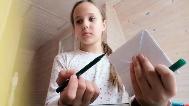 Аригами - делаю ГАДАЛКУ из бумаги! 🤘✌️❤️ смотреть онлайн
