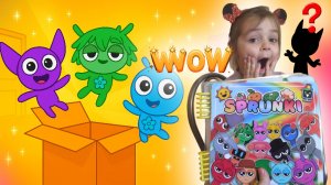 СПРУНКИ ВСТРЕТИЛА ЛИЯ БУМ  В РЕАЛЬНОЙ ЖИЗНИ! Распаковка развивающей игра Спрунки Видео для детей
