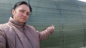 10-05-2025.Ответ на вопрос.Затеняющая сетка на теплице.