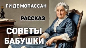 СОВЕТЫ БАБУШКИ. ГИ ДЕ МОПАССАН. Рассказ. Аудиокнига.