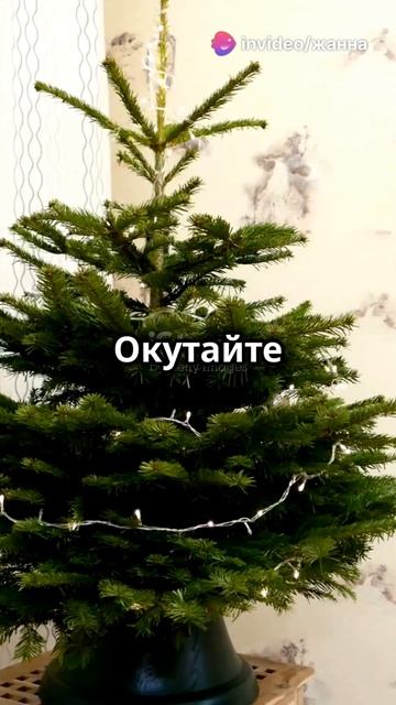 Как быстро и красиво украсить елку #lifehacks#Ёлка #НовыйГ? смотреть онлайн