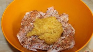 Куриные крылья запеченные в соусе Терияки с имбирем