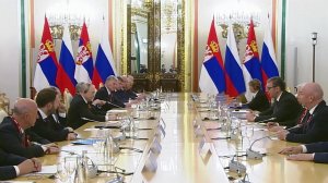 Итоги встреч В. Путина с зарубежными лидерами, которые приехали в Москву на празднование Дня Победы.