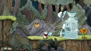 Cuphead прохождение #1 попытка пройти первый уровень!!!