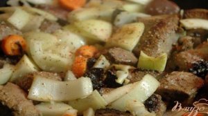 Печеночный паштет с черносливом и вяленой вишней