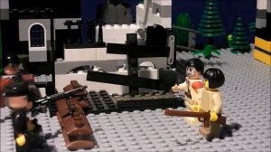 LEGO-Мини мультфильм "На безымянной высоте"