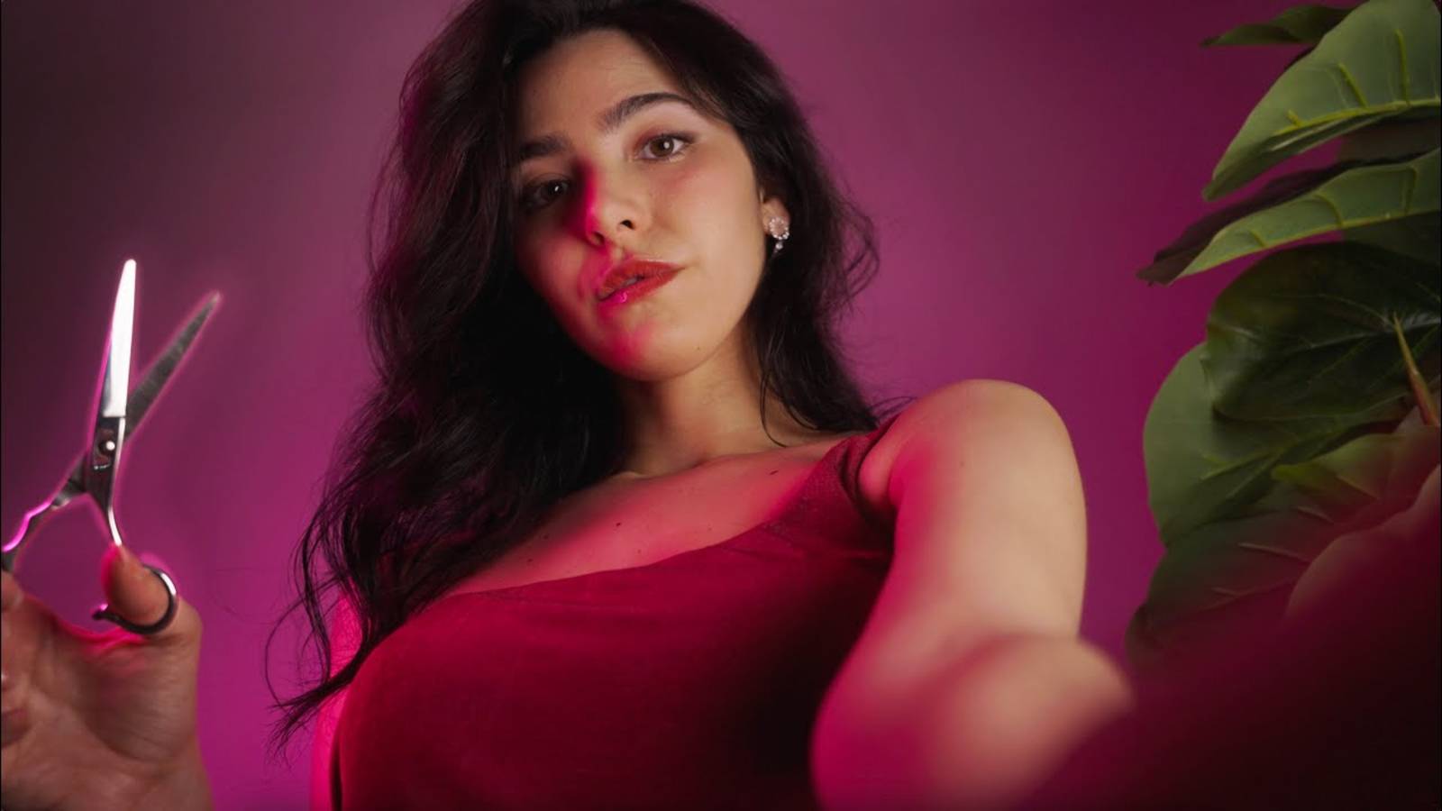 [ASMR Glow] Cutting Your Hair While You Sleep 🌙