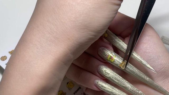 СДЕЛАЛА НОГТИ 5XL  
САМЫЕ ДЛИННЫЕ ГЕЛЕВЫЕ ТИПСЫ МАНИКЮР С POMPOMPURIN