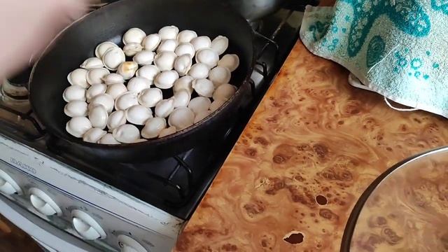 лёгкий способ жарить пельмени.