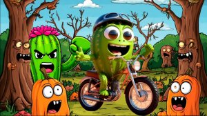 Кактус Стив из бравл Старс , веселые песенки для детей и малышей