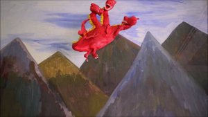 Мультфильм "Загадка про дракона" Богданова Анастасия, 8 лет