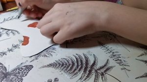 тутор на маску квд из картона-бумага😱😱