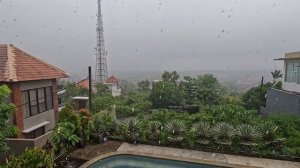 Сезон дождей на Бали в 2025 году.