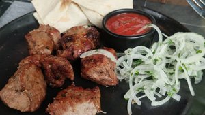 Поели мяса😄