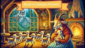 Сказка Волк и Семеро Козлят